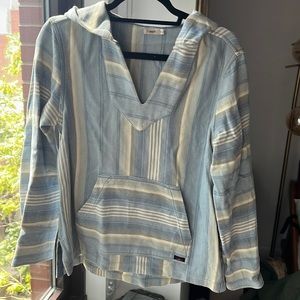 Faherty Baja Blue hoodie